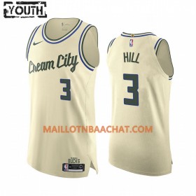 Maillot NBA Milwaukee Bucks George Hill 3 Nike 2019-20 City Edition Swingman - Enfant